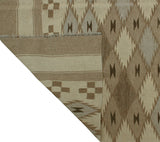 Winchester Tariq Ivory/Brown Rug, 4'9" x 6'6"