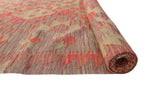 Sangat Corrine Red/Beige Rug, 5'5" x 7'6"