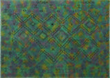 Elan Ali Gold/Green Rug, 6'7" x 9'2"