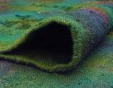 Elan Ali Gold/Green Rug, 6'7" x 9'2"