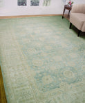 Yousafi Cumhur Grey/Beige Rug, 8'10" x 11'7"