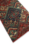 Aria Otmane Red/Blue Runner, 2'7" x 18'6"