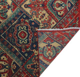 Aria Otmane Red/Blue Runner, 2'7" x 18'6"