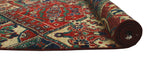 Aria Otmane Red/Blue Runner, 2'7" x 18'6"