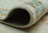 Yousafi Emma Ivory/Rust Rug, 4'0" x 5'9"