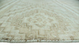 Yousafi Ronnie Ivory/Lt. Brown Rug, 4'0" x 5'8"