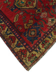 Vintage Andrus Red/Beige Runner, 4'9" x 8'9"