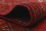 Vintage Meruert Rust/Brown Rug, 3'8" x 4'10"