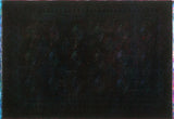 Vintage Azfer Red/Brown Rug, 3'3" x 4'7"