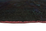 Vintage Azfer Red/Brown Rug, 3'3" x 4'7"