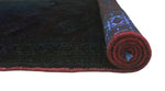 Vintage Azfer Red/Brown Rug, 3'3" x 4'7"
