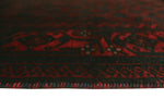 Semi Antique Irada Black/Red Rug, 3'1" x 6'0"