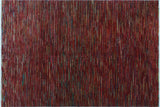 Peshawar Anahit Burgundy/Red Rug, 5'7" x 8'2"