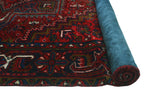 Fine Vintage Sander Red/Navy Rug, 7'5" x 10'2"