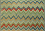 Winchester Feridun Ivory/Green Rug, 4'9" x 6'9"