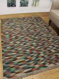 Winchester Firth Charcoal/Rust Rug, 5'0" x 6'7"