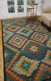 Sangat Nadir Brown/Blue Rug, 6'3" x 9'10"