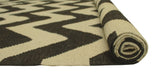 Winchester Aim Ivory/Brown Rug, 6'7" x 9'8"