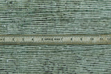 Fine Vintage Luka Blue/Charcoal Rug, 6'4" x 8'0"