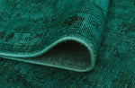 Fine Vintage Golpari Turquoise/Brown Rug, 9'8" x 12'8"