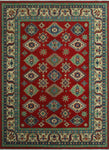Kazak Sadaf Red/Ivory Rug, 8'11" x 11'11"