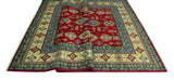 Kazak Cannon Red/Ivory Rug, 9'1" x 12'2"