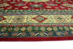 Kazak Cannon Red/Ivory Rug, 9'1" x 12'2"