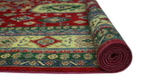 Kazak Cannon Red/Ivory Rug, 9'1" x 12'2"