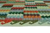 Sangat Briana Ivory/Green Rug, 5'9" x 7'8"