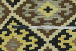 Sangat Van Brown/Ivory Rug, 3'4" x 5'2"