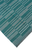 Elan Aldric Turquoise/Blue-Grey Rug, 5'1" x 6'10"