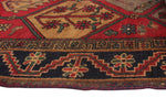 Vintage Tahu Blue/Gold Rug, 4'10" x 8'7"