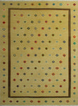 Berjasta Patti Lt. Gold/Green Rug, 8'5" x 11'4"