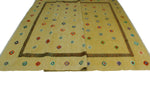 Berjasta Patti Lt. Gold/Green Rug, 8'5" x 11'4"