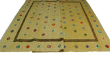 Berjasta Patti Lt. Gold/Green Rug, 8'5" x 11'4"