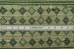 Balochi Velma Drk. Green/Ivory Rug, 6'8" x 9'11"