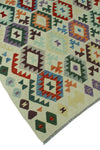 Sangat Corwin Ivory/Blue Rug, 8'6" x 11'1"