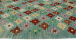 Sangat Yule Lt. Blue/Green Runner, 2'8" x 9'8"