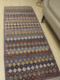 Sangat Natasha Purple/Ivory Runner, 2'8" x 6'4"