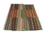 Sangat Crandall Grey/Ivory Rug, 5'6" x 8'0"