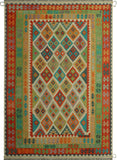 Sangat Charlene Ivory/Grey Rug, 6'9" x 9'11"