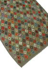 Sangat Nyles Lt. Brown/Blue Rug, 3'5" x 4'10"