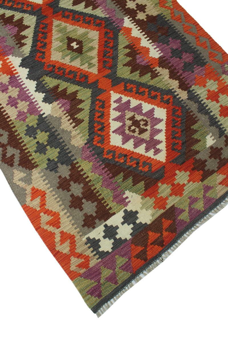 Sangat Kenner Lt. Brown/Rust Rug, 3'4 x 5'4 – Noori Rug