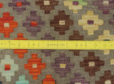 Sangat Humberto Lt. Brown/Purple Rug, 3'7" x 5'0"
