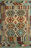 Sangat Cathie Ivory/Lt. Green Rug, 3'3" x 4'11"