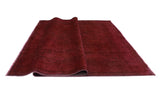 Vintage Magnolia Red/Charcoal Rug, 9'4" x 12'10"