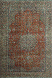 Semi Antique Amarisi Rust/Charcoal Rug, 9'0" x 13'3"