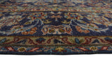 Semi Antique Bird Navy/Beige Rug, 7'8" x 10'9"