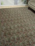 Fine Vintage Lucinda Silver/Magenta Rug, 9'8" x 12'10"