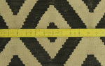 Sangat Nazif Ivory/Black Rug, 6'9" x 9'7"